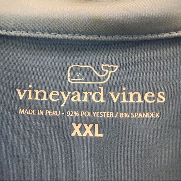 Vineyard Vines light blue golf polo shirt XXL - Picture 5 of 6
